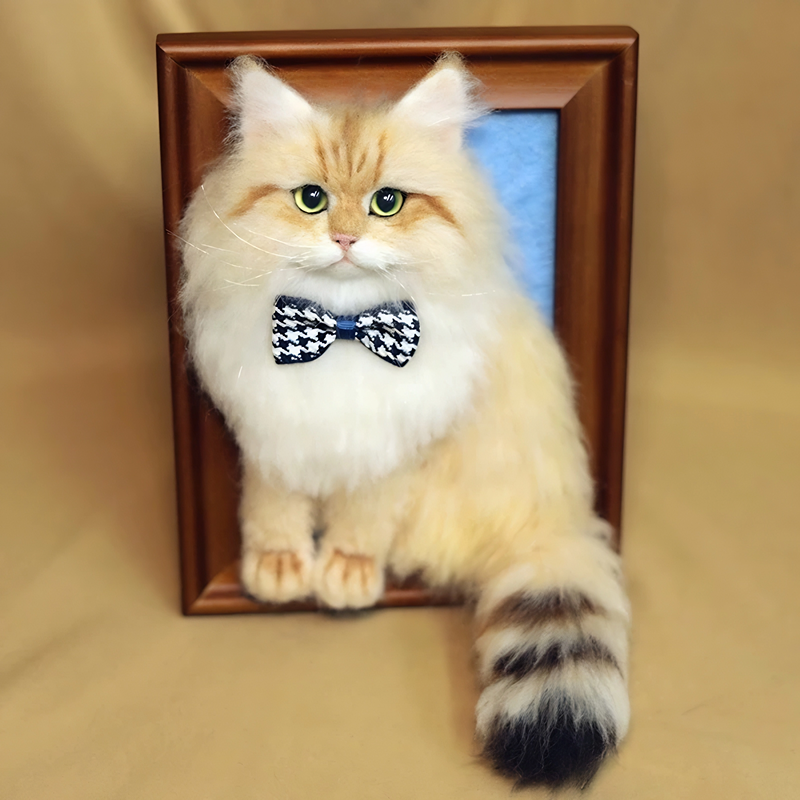 Custom Wool Felt Pet Portrait Frame